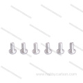 M3X12mm 7075 aluminum botton head screw for drone